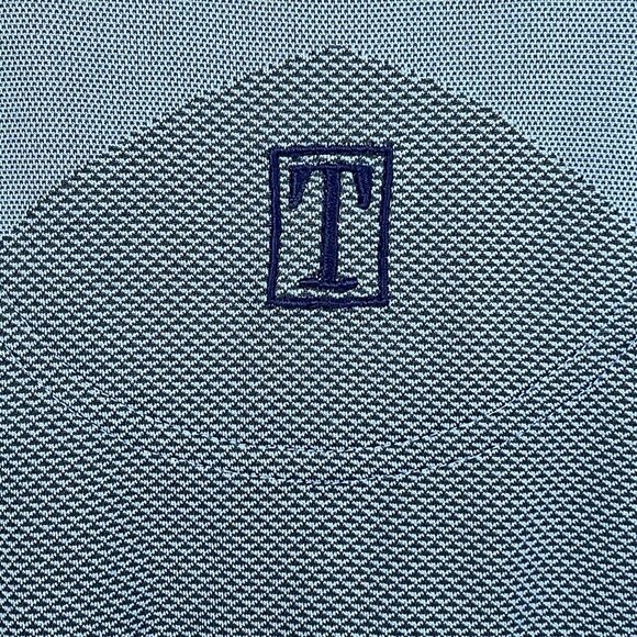 Tehama Legacy Hills Golf Club Polo Short Sleeve Blue Shirt Button Up Size 2XL - Picture 10 of 14